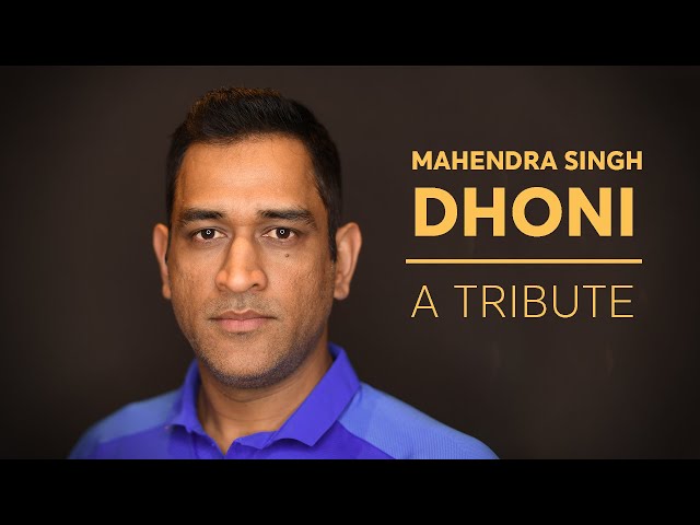 A tribute to MS Dhoni