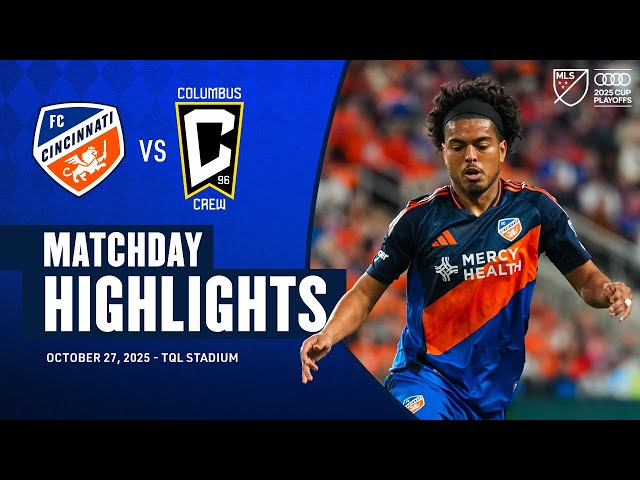 HIGHLIGHTS: FC Cincinnati vs Columbus Crew | October 27, 2025