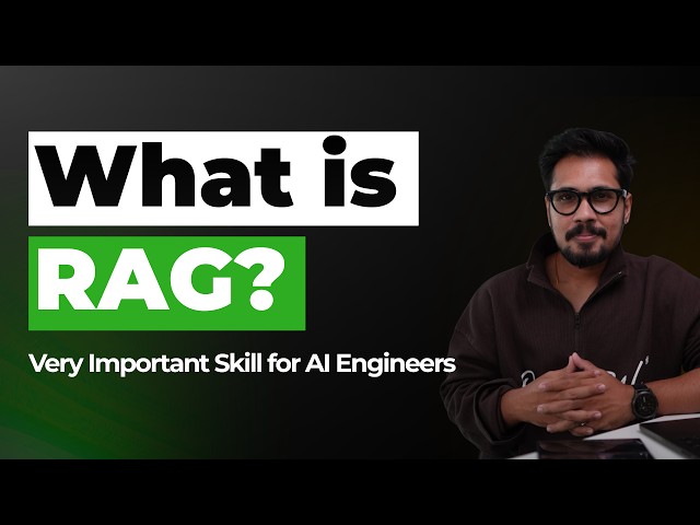 What is RAG Architecture? Very Important Skill for Agentic AI