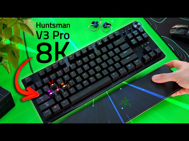 The NEW Razer Huntsman V3 Pro 8k Keyboard is about to dominate