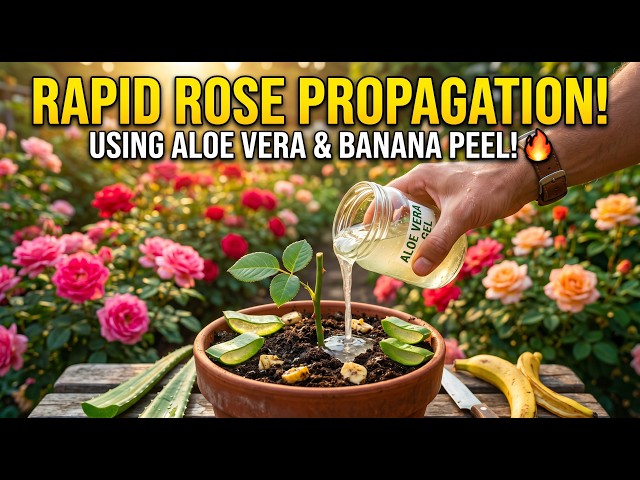 Tips for Propagating Roses Using Natural Materials - Super Effective
