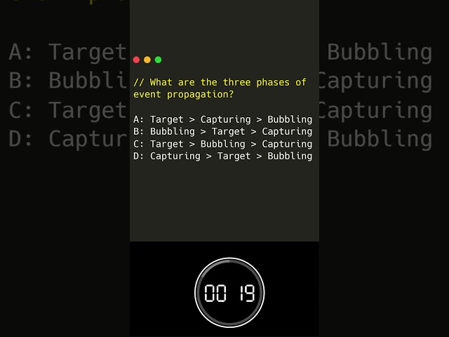 Event Propagation in JavaScript: Can You Guess the Correct Order?