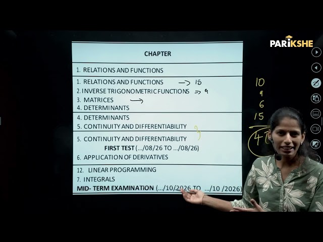 🚨 Most Important Chapters in 2nd PUC Maths 🔥 Mid-Term 80/80 Score Strategy