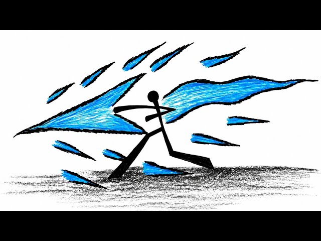 "How To Draw Stickman Fight Step By Step/Easy Stickman Drawing Tutorial/Stickman Animation "