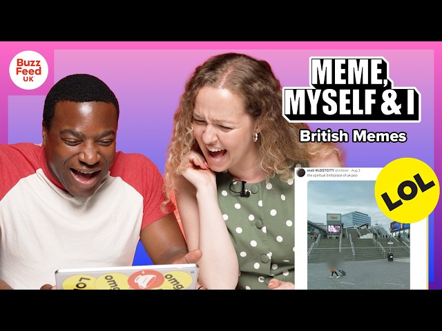 Brits React To The Most Relatable British Memes | Meme, Myself & I