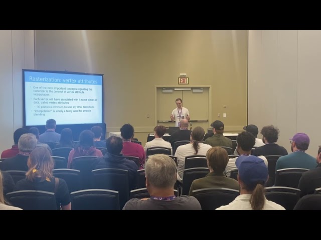 Self-starting as a 3D Graphics programmer | GDEX 2023