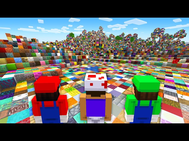 Minecraft, But Every Block is Random...