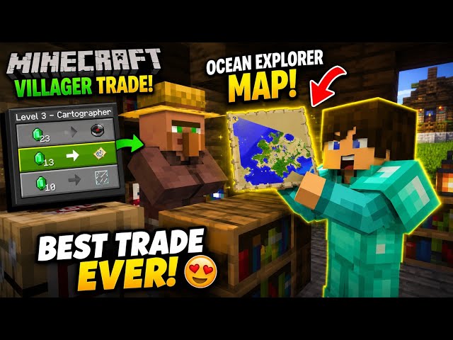Finally! Villager Ne Diya Ocean Explorer Map 😱