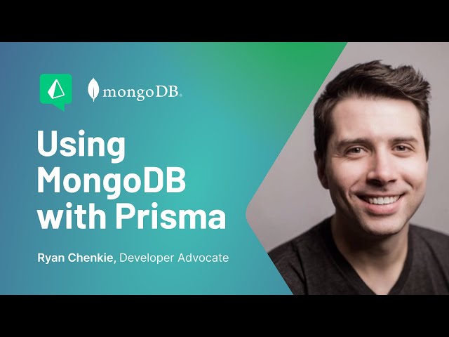 Using MongoDB with Prisma