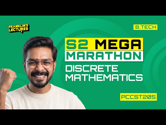 B.Tech S2 | Discrete Mathematics | Franklin's Lectures | KTU