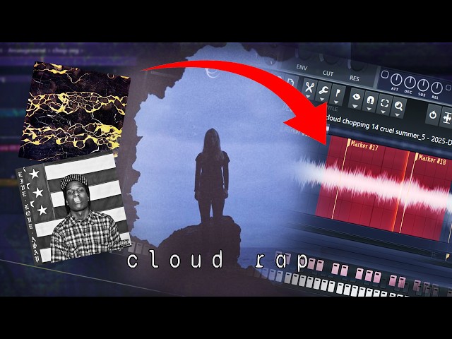 how to make cloud rap vocal samples | clams casino style tutorial