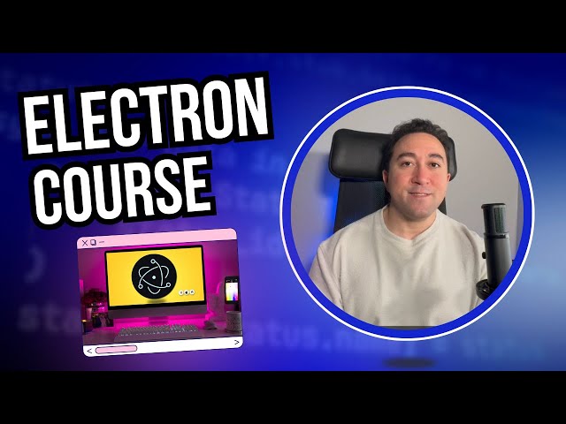Electron.js Crash Course – Build a Desktop App in 45 Minutes
