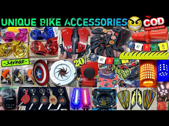 Unique Bike Accessories ₹20/- | COD Available | Wholesale/Retail | Pan India Delivery #topbikes