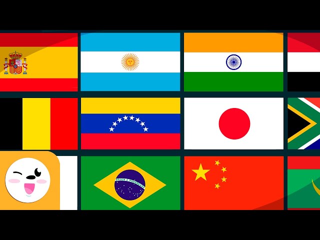 WORLD FLAGS - Find the Different Flag - EUROPE, AMERICA, AFRICA, ASIA y more - Compilation Video