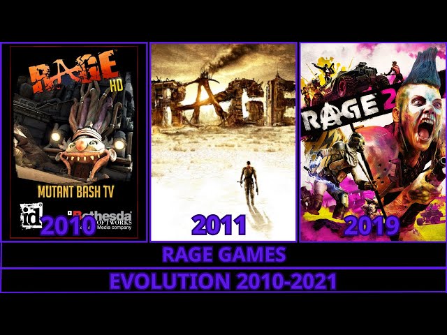 Rage Games Evolution 2010-2021