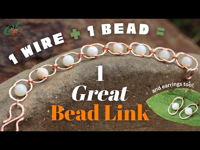 ✨DIY Jewelry: 1 Wire + 1 Bead Bracelet Tutorial