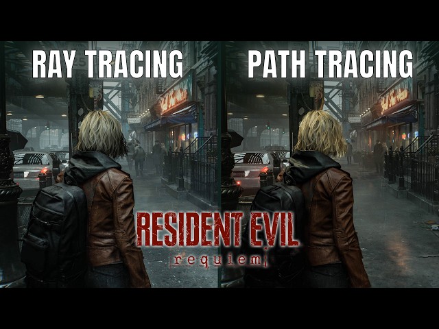 Resident Evil Requiem | Ray Tracing vs Path Tracing | PC Graphics Comparison