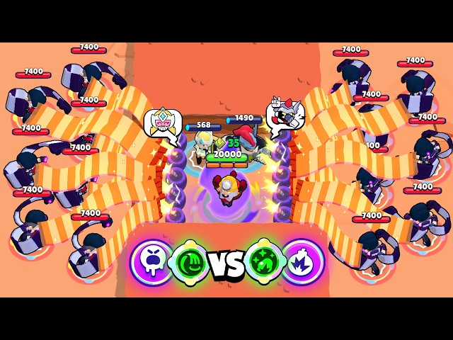 OP EDGAR HYPERCHARGE & BUFFIES vs PRO DAMIAN TEAM 🤩 Brawl Stars 2026 Funny Moments & Fails ep.2007