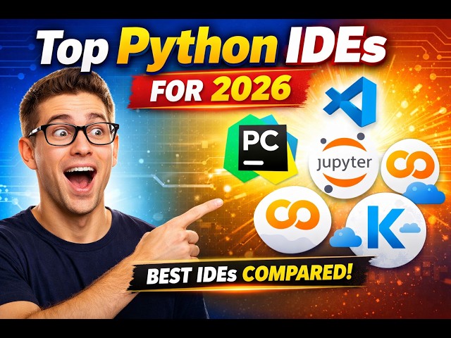 Best Python IDEs in 2026 (Beginner Guide)