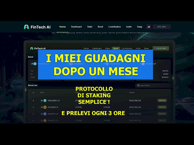 FINTECH A.I. - QUANTO HO GUADAGNATO IN UN MESE - 22 AGOSTO