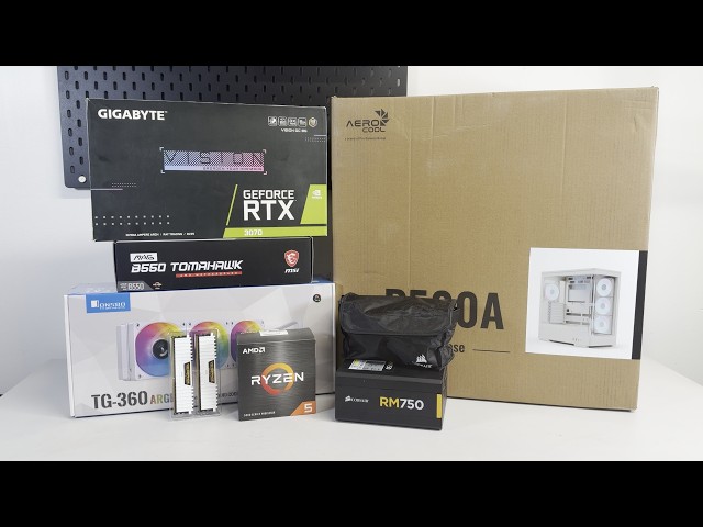 How I Built This Gaming PC!  - Aerocool P500A - Full Build ASMR