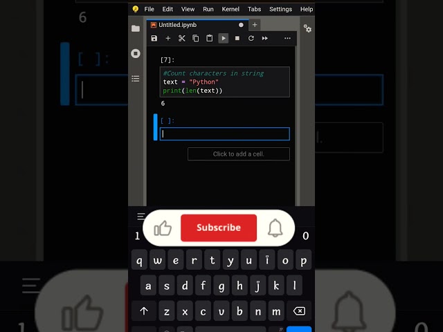 Count Character in String Using Python  | Easy Program