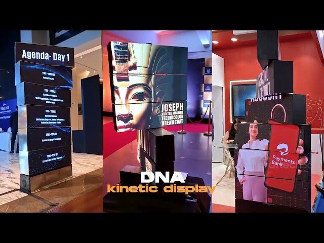 The Kinetics Revolution by Craftech360 🔥 #kineticdisplays #eventideas #corporateevents #craftech360