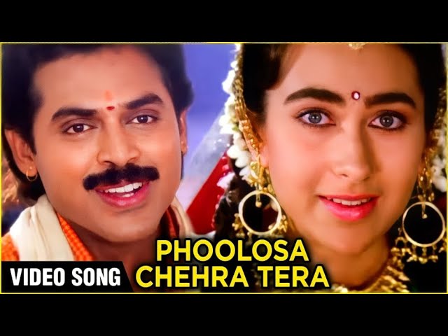 Phoolon Sa Chehra Tera | Anari | Udit Narayan | 90's Hindi Song
