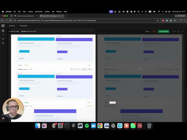 How UI Verify works. Visual Testing for Agents.