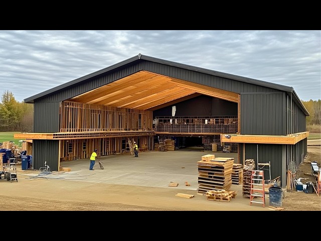 Two Men Turn a Barn Structure into a $750,000 Home in One Year | BARNDOMINIUM Build