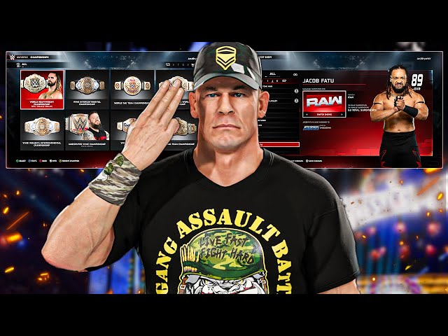 CREATE the BEST Universe Mode in WWE 2K25! (FULL TUTORIAL)