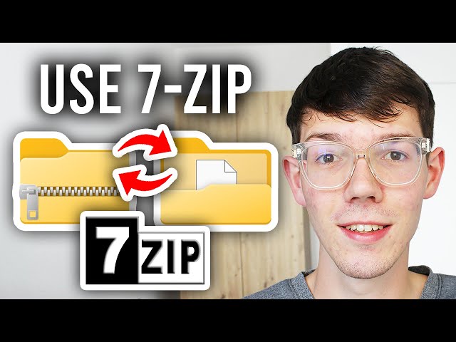 How To Use 7-Zip To Compress & Extract Files - Step By Step