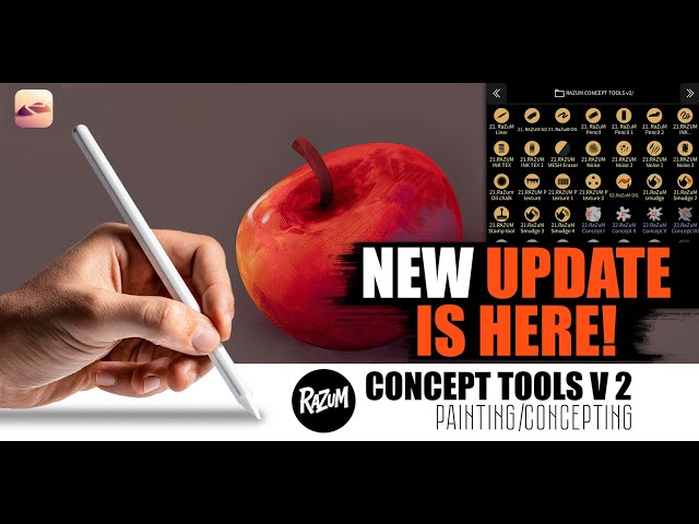 RAZUM CONCEPTING TOOLS 2.2 NEW UPDATE IS HERE (@nomadsculpt)