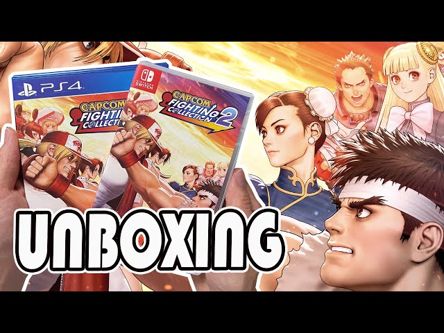 Capcom Fighting Collection 2 (PS4 / Switch) Unboxing!
