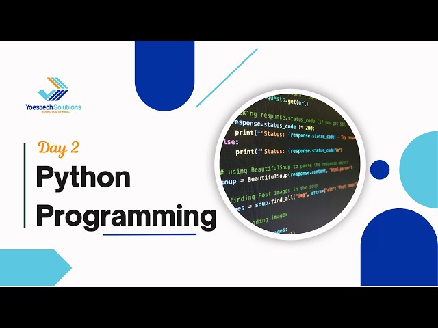 Python Programming | If constructs | loops | lists