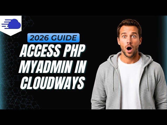 How To Access PHP My Admin In Cloudways [Step By Step Guide]