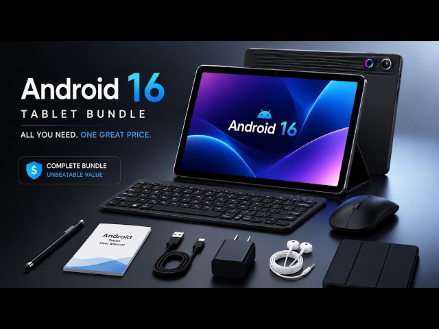 Best Budget Android Tablet Bundle of 2026? - Jeazans Android 16 Tablet