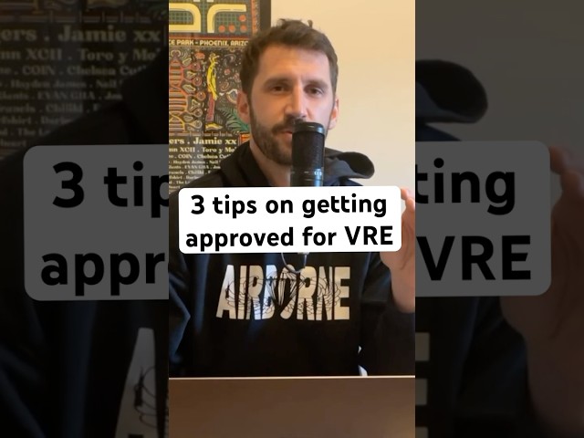 3 consejos importantes para obtener la aprobación para VRE. #veteransresources #vre #veterans #gi...