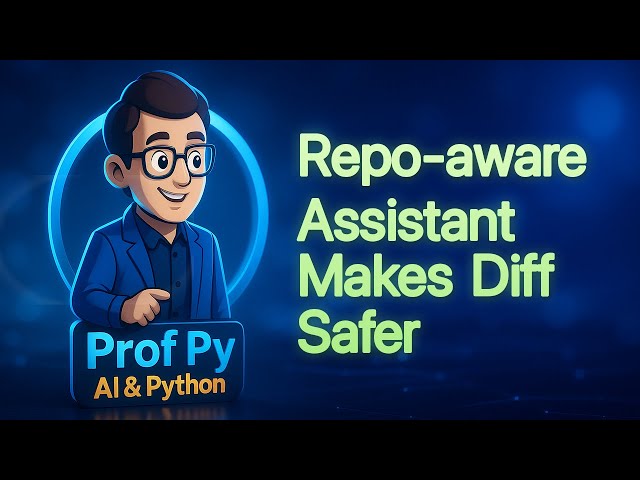 LLM Repo-Aware Assistant: Retrieve, Diff, One Check, Risk