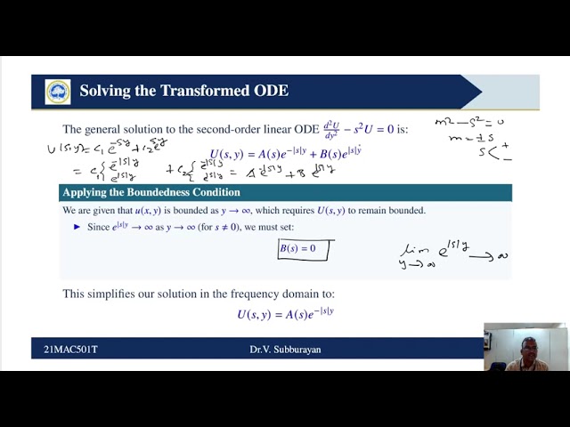 Fourier Transform Technique for Elliptic Equation (For 2D Laplace Equation)