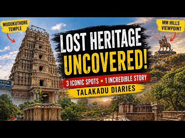 Lost City of Talakadu | Shivanasamudra Waterfalls, Ancient Temples & MM Hills | Mithun Diaries