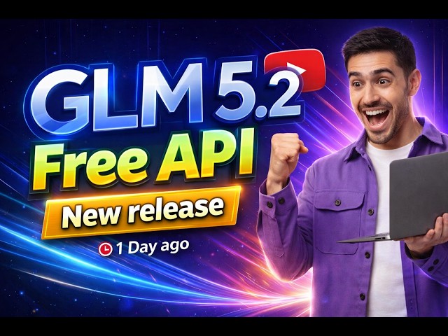 🔥 GLM 5.2 Free API Released! No GPU Needed (1 Day Ago)