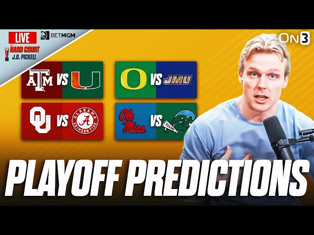 College Football Playoff PREDICTIONS