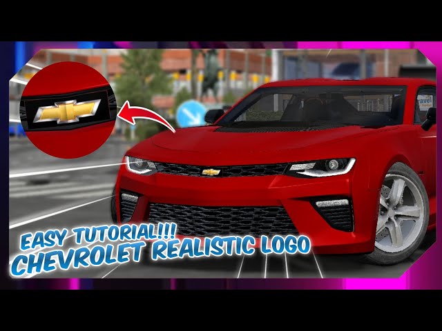 CHEVROLET CAMARO ZL1 REALISTIC LOGO DESIGN TUTORIAL CAR PARKING MULTIPLAYER