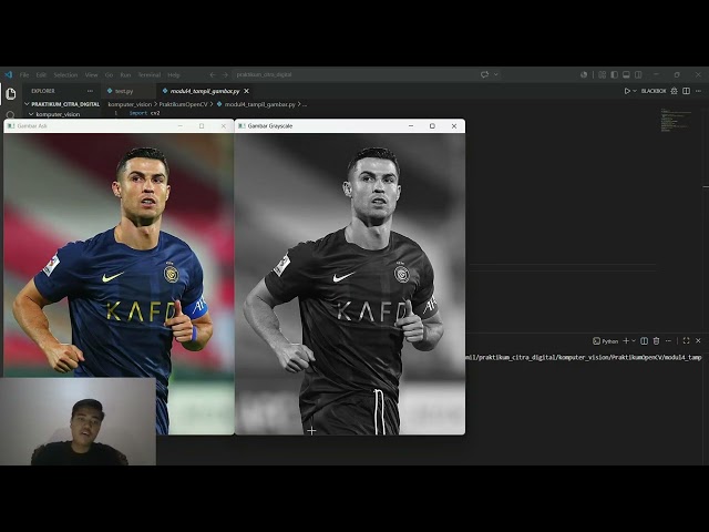 Computer Vision Menggunakan Python dan OpenCV: Pengolahan Citra, Deteksi Objek, dan Deteksi Wajah