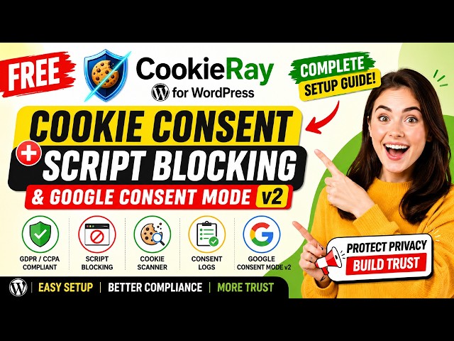 How to Set Up Cookie Consent, Script Blocking, and Google Consent Mode v2 in WordPress