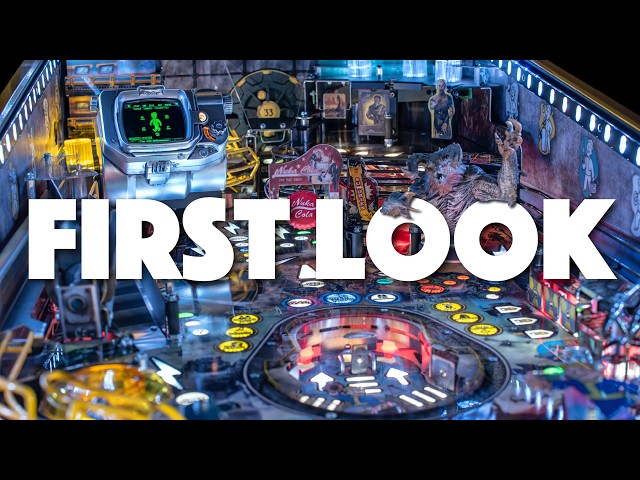 First Look: Fallout Pinball Machine