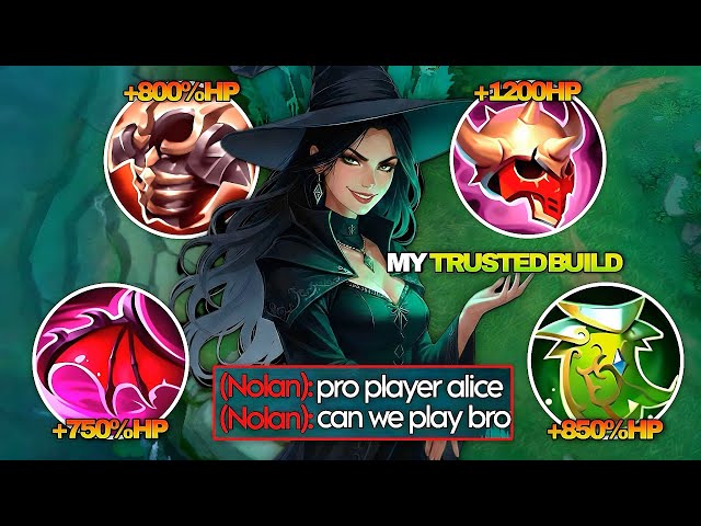THIS IS THE BUILD THAT MAKES MY ALICE SO STRONG IN EXP!🔥 | BUILD & EMBLEM | MLBB 2026