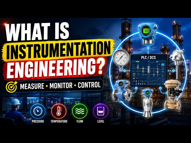 Instrumentation Engineering | Instrumentation Basics Explained | PLC | DCS | Industrial Automation