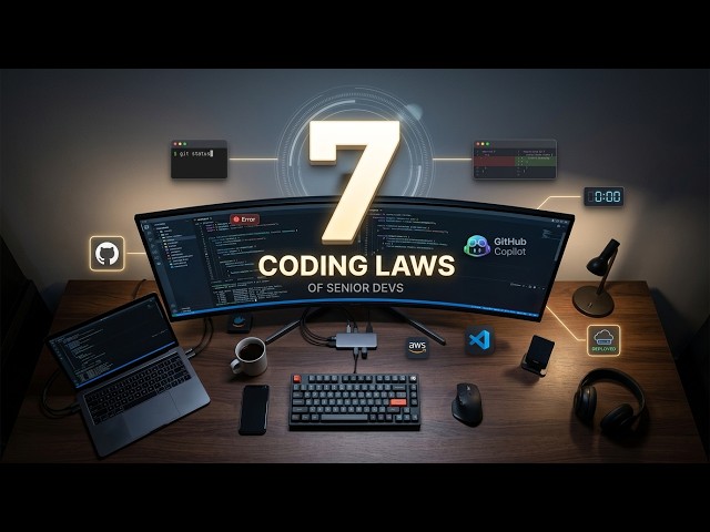 7 Coding Laws Every Developer Should Know (Laws of Senior Dev)
